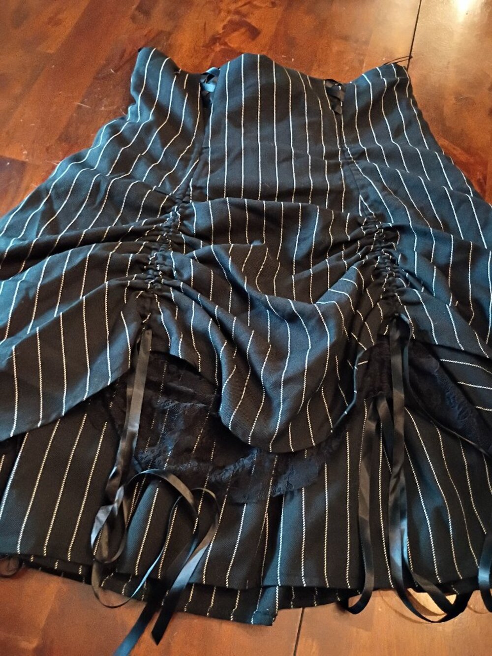 Spin Doctor High Waisted Bustle Skirt